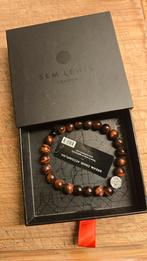 Sem Lewis London Armband Natuursteen, Ophalen of Verzenden, Nieuw, Bruin, Overige materialen