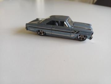 Hot Wheels 1966 Chevy Nova Metalflake Blue-Grey beschikbaar voor biedingen