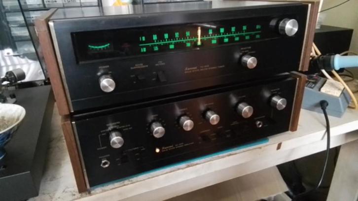 SANSUI AU 505 EN TU 505 SET. ZWART., Audio, Tv en Foto, Stereo-sets, Gebruikt, Overige merken, Losse componenten, Ophalen