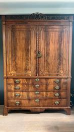 Antiek kabinet mahonie hout, Antiek en Kunst, Ophalen