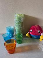 15 SPLINTERNIEUWE bekers ELEGANTIA van TUPPERWARE 290 ML, Ophalen of Verzenden, Nieuw, Groen, Beker of Kan