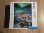 CLEMENTONI PUZEL LOFOTEN ISLANDS 1000, Ophalen of Verzenden, 500 t/m 1500 stukjes, Zo goed als nieuw, Legpuzzel