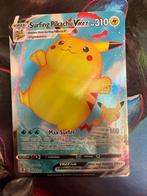 Pokemon Kaart - Surfing Pikachu VMAX, Ophalen of Verzenden, Zo goed als nieuw, Losse kaart, Foil