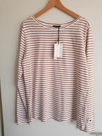 10 Days bio katoen caramel gestreept t-shirt maat XL NIEUW!, Bruin, Maat 46/48 (XL) of groter, 10days, Nieuw