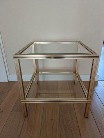 Pierre Vandel Paris - Glazen Bijzettafel beschikbaar voor biedingen
