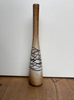 Glazen vaas, siervaas, glaskunst, vintage, 46 h 10 doorsnee, Ophalen, Overige kleuren, Minder dan 50 cm, Glas