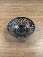 Verzilverd bonbonschaaltje met parelrand, Antiek en Kunst, Ophalen of Verzenden