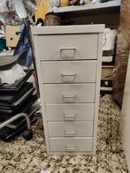 Metalen ladekast met 5 laden, Ophalen, Minder dan 50 cm, Gebruikt, 5 laden of meer