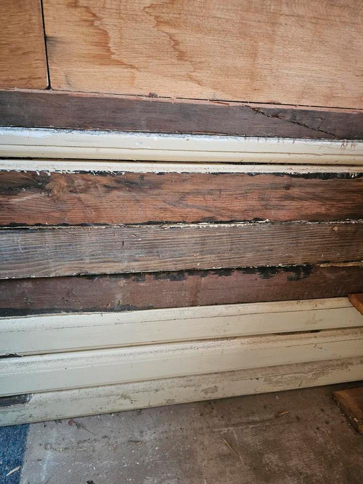 8 Lange Houten Balken 3,6m 150x87 mm, Doe-het-zelf en Verbouw, Hout en Planken, Gebruikt, Balk, Overige houtsoorten, 300 cm of meer