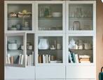 3x glazen kastdeurtjes Ikea €15,- p.s., Huis en Inrichting, Kasten | Buffetkasten, Ophalen, Gebruikt, 25 tot 50 cm, Minder dan 100 cm