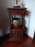 Antiek nachtkastje met marmer blad, Antiek en Kunst, Ophalen