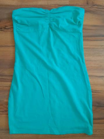 Leuke groene strapless top / hemd
,Maat S beschikbaar voor biedingen