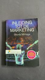 Inleiding tot de marketing 9789001797096, Ophalen of Verzenden, Nieuw, Economie en Marketing, Bronis Verhage