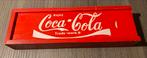 Houten pennendoosje van Coca-cola, 22x7x3,5 cm., Ophalen of Verzenden, Zo goed als nieuw, Gebruiksvoorwerp