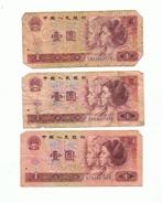 bankbiljet  Chinees  Nr. 9, Setje, Ophalen of Verzenden, Overige landen