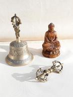 set tibetaanse boeddhistische meditatiebel en dorje, Antiek en Kunst, Ophalen of Verzenden