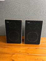 Vintage Philips 22AH482 luidsprekers , boxen , speakers ., Philips, Gebruikt, Ophalen of Verzenden, Minder dan 60 watt