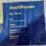 2 stuks Bonnanotte hotelkussen - 60x70, Eenpersoons, Wit, Ophalen of Verzenden, Zo goed als nieuw