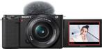 Sony ZV-E 10 + E PZ 16-50mm f/3.5-5.6 OSS Nieuw & Garantie!, Ophalen of Verzenden, Nieuw, Sony
