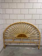 Rotan Hoofdbord, Ophalen, Gebruikt, Beige, Tweepersoons