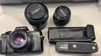 Minolta X 300 s met 50 mm, 28-80 mm, 45 mm lens plus winder, Minolta, Spiegelreflex, ., Ophalen of Verzenden