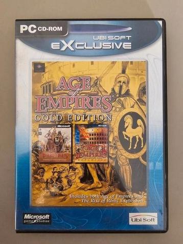 Pc game Age of Empires gold edition  beschikbaar voor biedingen