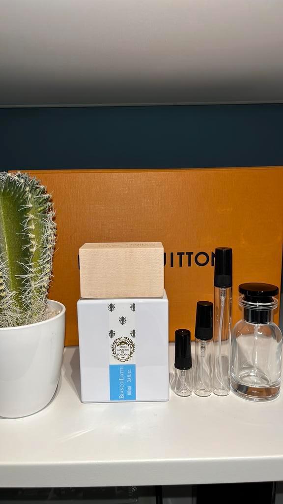 Bianco latte sample, Sieraden, Tassen en Uiterlijk, Uiterlijk | Parfum, Zo goed als nieuw, Ophalen