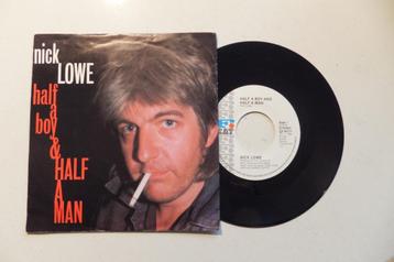 Nick Lowe Half a boy, Half a man Rock vinyl 7-inch single