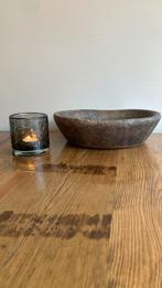 Aura Peeperkorn oud houten schaal, Ophalen of Verzenden, Zo goed als nieuw, Rond, Hout