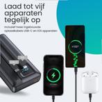 Powerbank 30000 mAh 22.5W Snellader - USB-A/USB-C, Verzenden, Nieuw