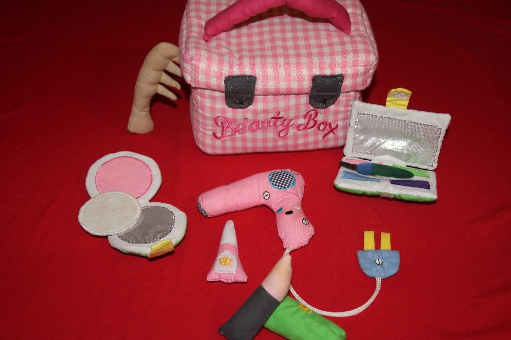 10- Delig stoffen beautycase van Oskar & Ellen., Ophalen of Verzenden, Zo goed als nieuw, Overige typen