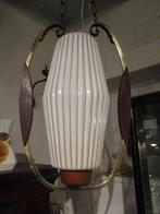 lamp - retro - vintage, Minder dan 50 cm, Ophalen of Verzenden, Zo goed als nieuw, Glas