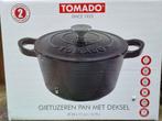 Tomado, gietijzeren pan met deksel, Huis en Inrichting, Keuken | Potten en Pannen, Ophalen, Nieuw