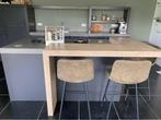 Luxe Prachtige eilandkeuken+GEDEMONTEERD-DIRECT BESCHIKBAAR, Huis en Inrichting, Keuken | Complete keukens, Zwart, Overige typen