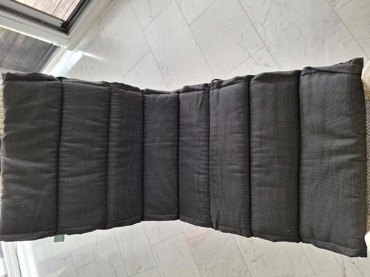 Stoelzittingen, Huis en Inrichting, Woonaccessoires | Kussens, Zo goed als nieuw, Zwart, Vierkant, Ophalen of Verzenden