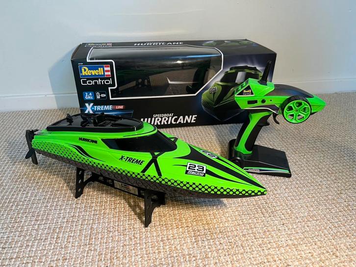 Revell RC Speedboot Hurricane – Afstand Bestuurbare Raceboot, Hobby en Vrije tijd, Modelbouw | Radiografisch | Overige, Zo goed als nieuw