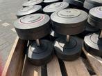 2 x 40 kg technogym dumbbells dumbell set gewichten, Dumbbell, Ophalen of Verzenden, Gebruikt, Technogym