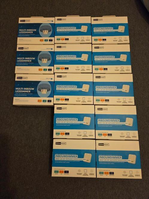 UPDATE 15-5 !KlikaanKlikuit inbouwdimmers ACM250, Doe-het-zelf en Verbouw, Elektra en Kabels, Nieuw, Schakelaar, Ophalen of Verzenden