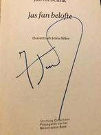 Gesigneerd Jan Siebelink, Jas Fan Belofte, boekenweek, Fries, Ophalen of Verzenden, Nieuw, Jan Siebelink