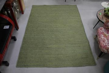 2 x jute vloerkleed groen 160 x 230 cm. / 200 x 300 cm. beschikbaar voor biedingen
