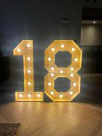 Lichtcijfers 18 TE HUUR, Ophalen of Verzenden, Nieuw, Verjaardag
