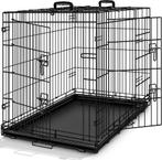 Nieuw. Hondenkooi XL 107 x 71 x 77 cm opvouwbaar - 2 deuren, Dieren en Toebehoren, Tre, 110 cm of meer, Nieuw, Ophalen of Verzenden