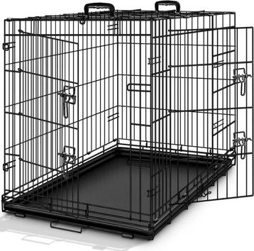 Nieuw. Hondenkooi XL 107 x 71 x 77 cm opvouwbaar - 2 deuren beschikbaar voor biedingen