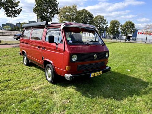 VW T3 camper Subaru motor, Auto's, Volkswagen, Particulier, Benzine, Origineel Nederlands, Rood, Ophalen