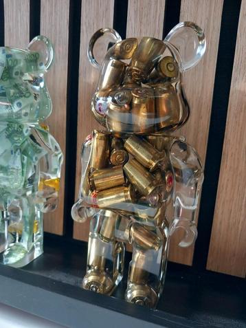 * Limited edition Bullet bear * Money Art  beschikbaar voor biedingen
