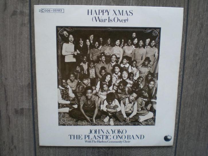 John & Yoko and The Plastic Ono Band - Happy XMas., Cd's en Dvd's, Vinyl Singles, Gebruikt, Pop, Verzenden