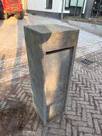 Hardstenenbrievenbus, Tuin en Terras, Brievenbussen, Ophalen, Zo goed als nieuw