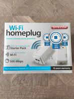 Wifi homeplug Sitecom compleet met doos en toebehoren, Verzenden, Gebruikt, Sitecom