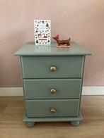 Groen kastje, Huis en Inrichting, Kasten | Ladekasten, Ophalen, 50 tot 100 cm, Zo goed als nieuw, 3 of 4 laden