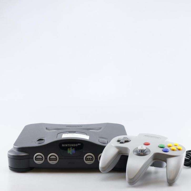Nintendo N64 Console Incl. Grijze Controller, Spelcomputers en Games, Spelcomputers | Nintendo 64, Zo goed als nieuw